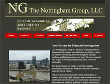 Tablet Screenshot of nottinghamgroup.com
